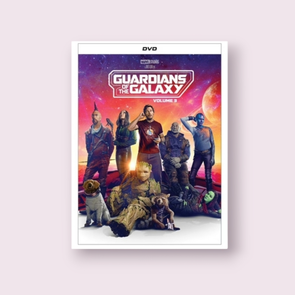 Gaurdians of the Galaxy Volume 3 DVD Marvel Movie, New without tags (NWOT)